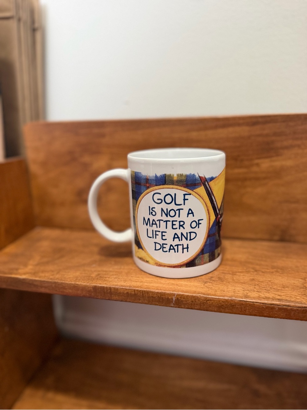 Vintage 1998 Golfco Golf Mug